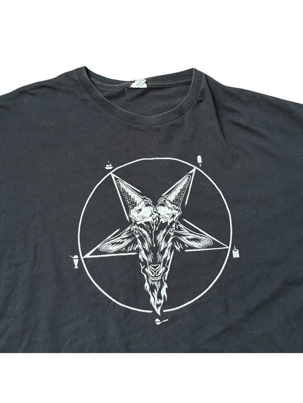 Sigil of Baphomet Ice Cream Parody T-shirt